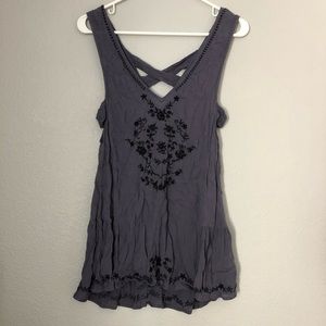 Free People Purple Blouse